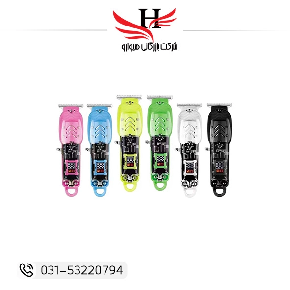 ماشین اصلاح خط زن کلیپر HAIR CLIPPER‑GYT999 مناسب اصلاح صفر، خط‌زنی دقیق و استفاده حرفه‌ای آرایشگاهی